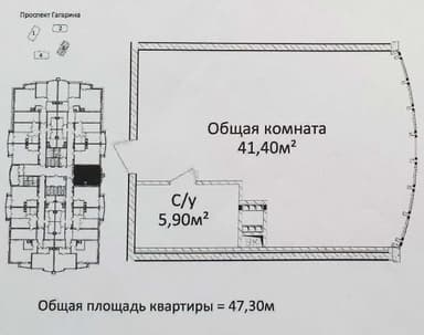 1-комнатная квартира по адресу Ботанический пер. (площадь 46,8 м²) - imageAlt 22 1-комнатная квартира по адресу Ботанический пер. (площадь 46,8 м²) - Atlanta.ua - imageAlt 22