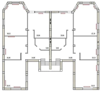Будинок за адресою вул. Коралова (площа 740 м²) - фото 26 Будинок за адресою вул. Коралова (площа 740 м²) - Atlanta.ua - фото 26