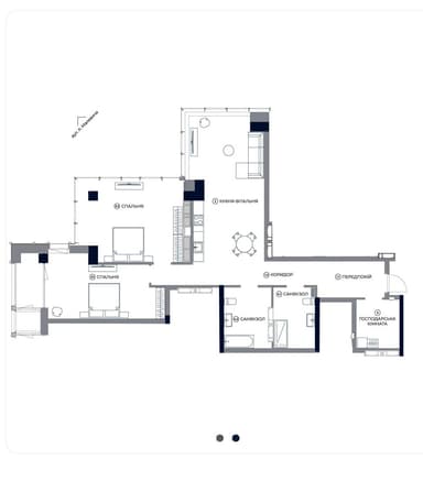 3-кімнатна квартира за адресою вул. Антоновича (площа 108 м²) - фото 15 3-кімнатна квартира за адресою вул. Антоновича (площа 108 м²) - Atlanta.ua - фото 15