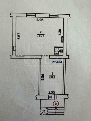 Коммерческая недвижимость по адресу ул. Гродненская (площадь 60 м²) - фото 22 Коммерческая недвижимость по адресу ул. Гродненская (площадь 60 м²) - Atlanta.ua - фото 22