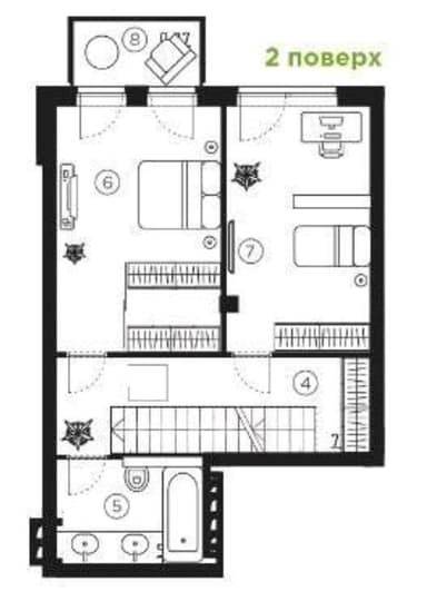 Будинок за адресою вул. Мисливська (площа 129 м²) - фото 18 Будинок за адресою вул. Мисливська (площа 129 м²) - Atlanta.ua - фото 18