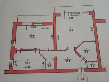 2-кімнатна квартира за адресою вул. Паркова (площа 83,7 м²) - фото 78 2-кімнатна квартира за адресою вул. Паркова (площа 83,7 м²) - Atlanta.ua - фото 78
