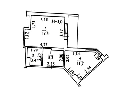 1-комнатная квартира по адресу Небесной Сотни пр. (площадь 42,3 м²) - imageAlt 29 1-комнатная квартира по адресу Небесной Сотни пр. (площадь 42,3 м²) - Atlanta.ua - imageAlt 29